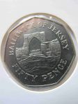 Монета Джерси 50 пенсов 2005