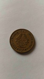 Южная Африка 1/2 цента 1962 ЮАР