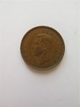 Монета Южная Африка  1/2 пенни 1952