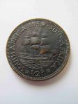 Монета Южная Африка  1/2 пенни 1959