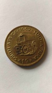 Южная Африка 1 цент 1962 ЮАР