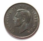 Монета Южная Африка 1 фартинг 1942