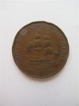 Монета Южная Африка  1 пенни 1937