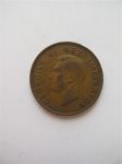 Монета Южная Африка  1 пенни 1943