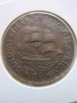 Монета Южная Африка  1 пенни 1952