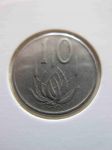 Монета Южная Африка 10 центов 1965 ЮАР