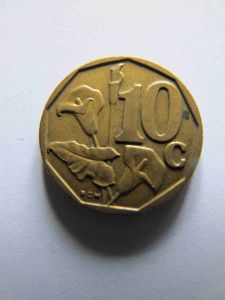 ЮАР 10 центов 1997