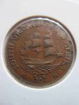 Монета Южная Африка  1/2 пенни 1942