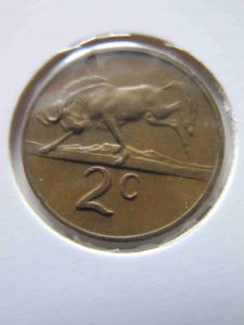 2 цента 1980 ЮАР