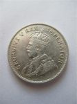 Монета Южная Африка 2 1/2 шиллинга 1935 серебро