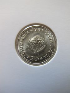 Южная Африка 2 1/2 цента 1961 ЮАР