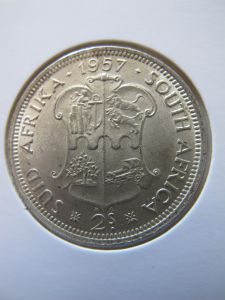 Южная Африка 2 шиллинга 1957