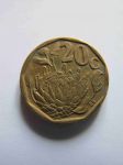 Монета Южная Африка 20 центов 1993 ЮАР