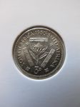 Монета Южная Африка  3 пенса 1950 серебро