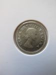 Монета Южная Африка  3 пенса 1959 серебро
