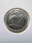 Монета Южная Африка 5 центов 1988 ЮАР