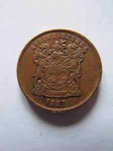 5 центов 1997 ЮАР