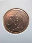 Монета Южная Африка 5 центов 2007 ЮАР