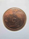 Монета Южная Африка 5 центов 2010 ЮАР