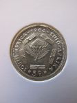 Монета Южная Африка 5 центов 1964 серебро