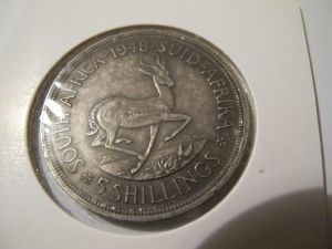 Южная Африка 5 шиллингов 1948