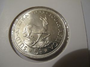 Южная Африка 5 шиллингов 1953