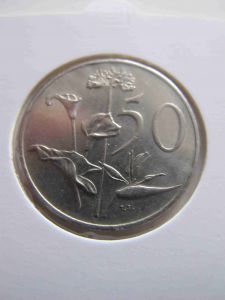 ЮАР 50 центов 1980