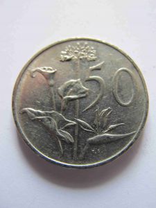ЮАР 50 центов 1989