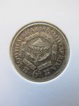 Монета Южная Африка 6 пенсов 1940 серебро