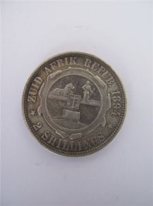 Трансвааль 2 шиллинга 1894 Серебро