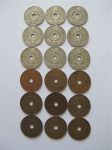 Южная Родезия 1 пенни Полный комплект (18 монет)