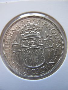 Южная Родезия 1/2 кроны 1938