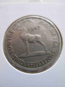 Южная Родезия (Брит.) 2 шиллинга 1947