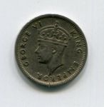 Монета Южная Родезия 3 пенса 1947 XF