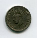 Монета Южная Родезия 3 пенса 1948