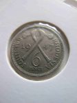 Монета Южная Родезия 6 пенсов 1947