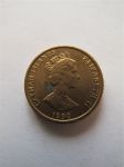 Монета Каймановы острова 1 цент 1990