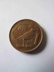Монета Каймановы острова 1 цент 2008