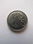 Монета Каймановы острова 5 центов 1990
