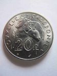 Монета Новая Каледония 20 франков 1977