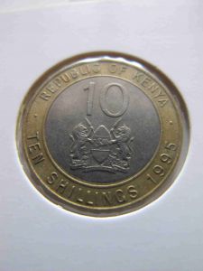 Кения 10 шиллингов 1995