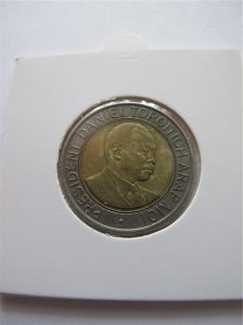 Кения 20 шиллингов 1998 года