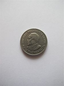Кения 50 центов 1977