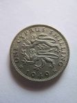 Монета Кипр Британский 1 шиллинг 1949
