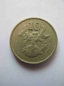 Кипр 10 центов 1993