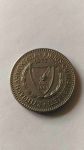 Монета Кипр 100 мил 1973
