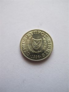 Кипр 2 цента 1996