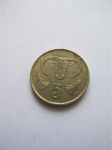 Монета Кипр 5 центов 1987