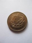 Монета Кипр 5 мил 1980