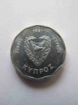 Монета Кипр 5 мил 1981